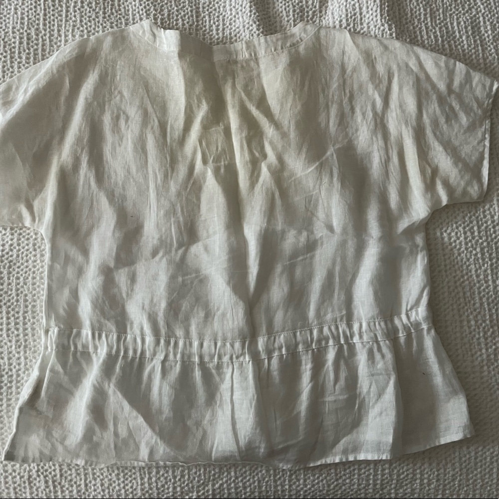 Cloth & Stone Linen Drawstring Top - Picture 3 of 3